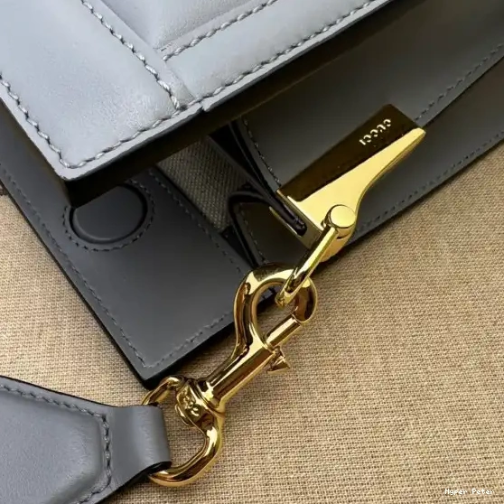Hyperpeter GUCCI matelassé GG bag shoulder leather 0704
